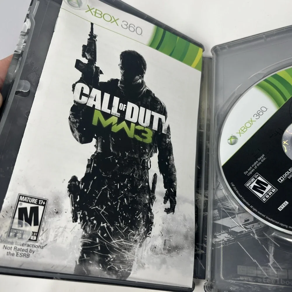 Call of Duty Modern Warfare 3 Hardened Edition Steelbook Xbox 360, 2011 Tested